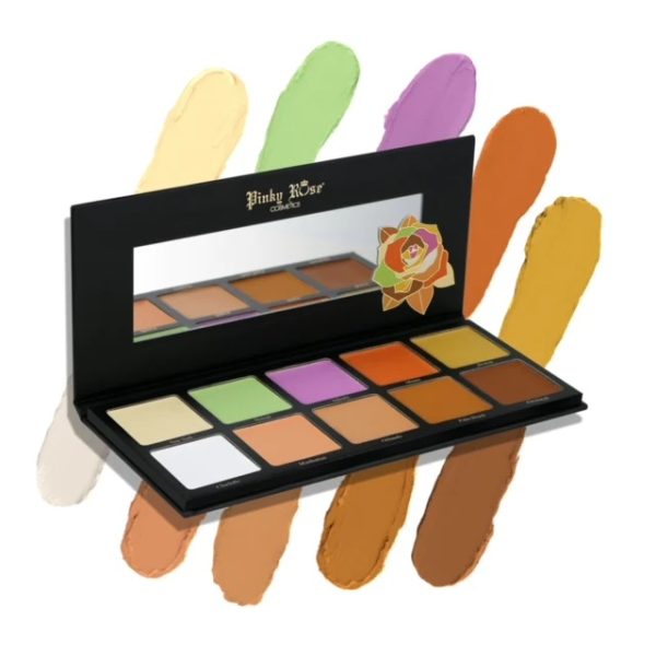 10HD Correct and Conceal Cream Palette - Image 2