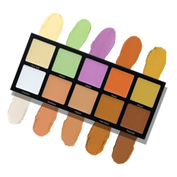 10HD Correct and Conceal Cream Palette - Image 3