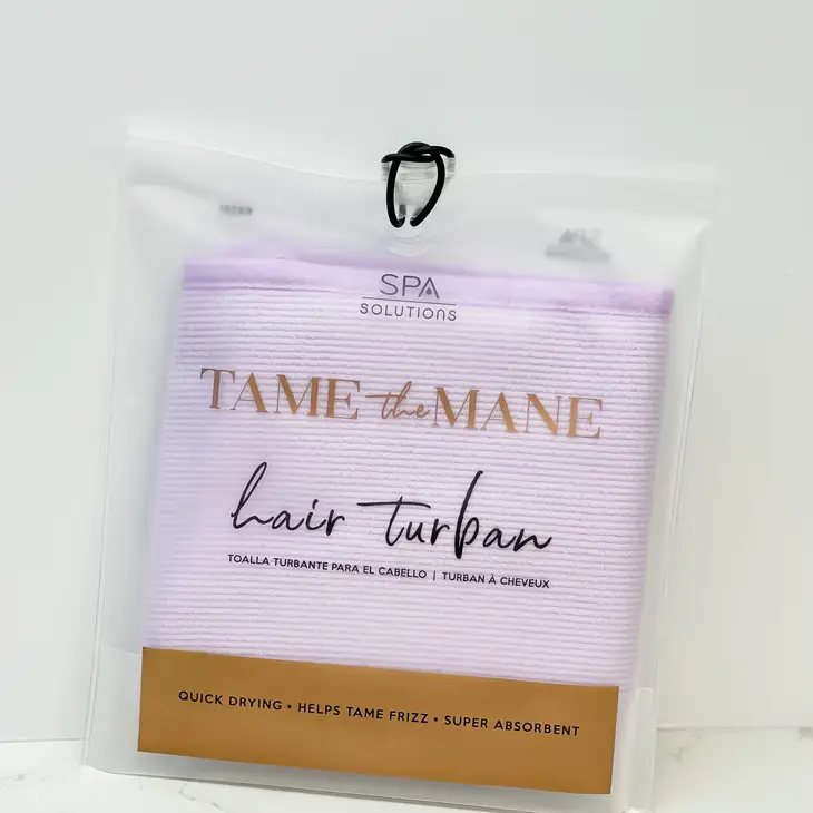 Hair Turban - Purple