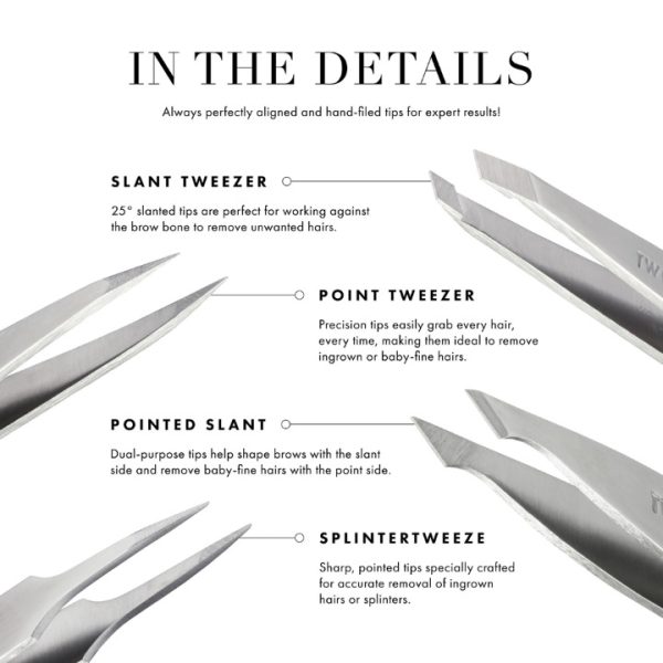 Rose Gold Slant Tweezer 1256-RGR - Image 5