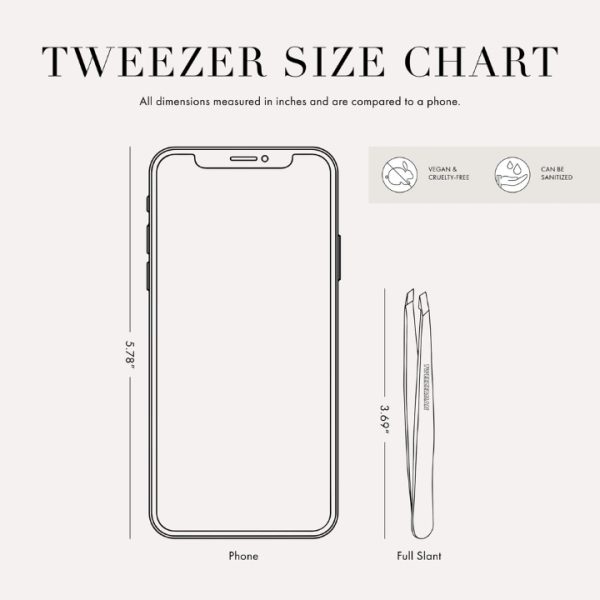 Rose Gold Slant Tweezer 1256-RGR - Image 6