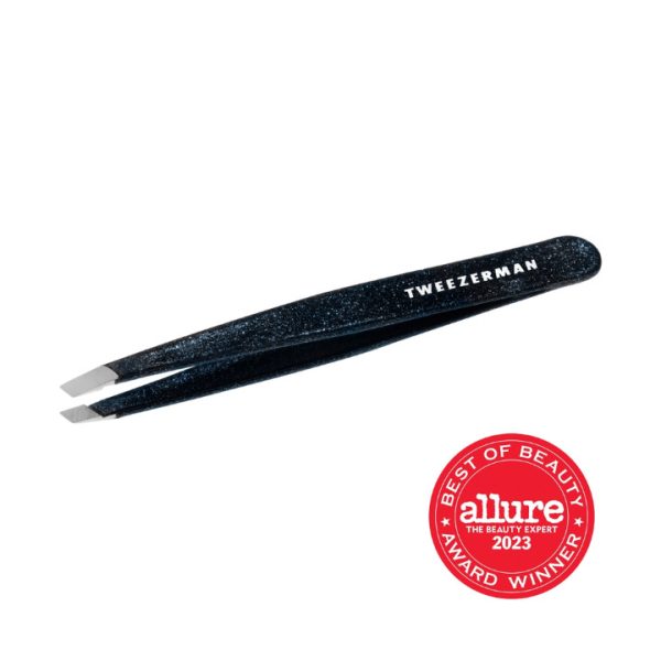Dusted Onyx Slant Tweezer 1256-BDR