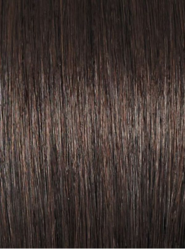 Glamour and More | Remy Human Hair Lace Front Wig (Hand-Tied) – R4 Midnight Brown - Image 2