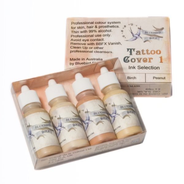 Bluebird Inks Tattoo Cover 1 Ink Pack