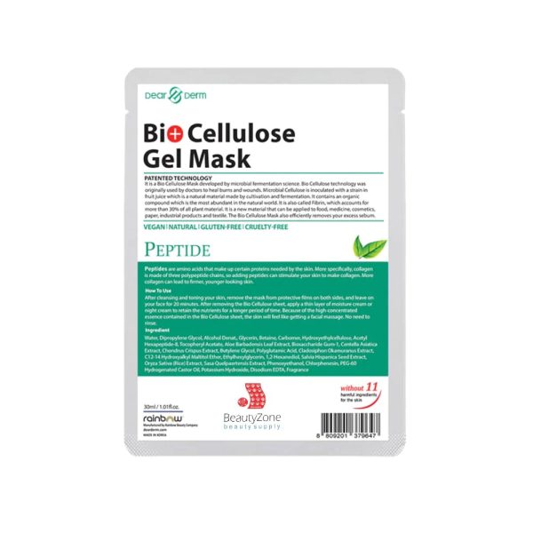 Bio Cellulose Gel Mask - Peptide 1ct