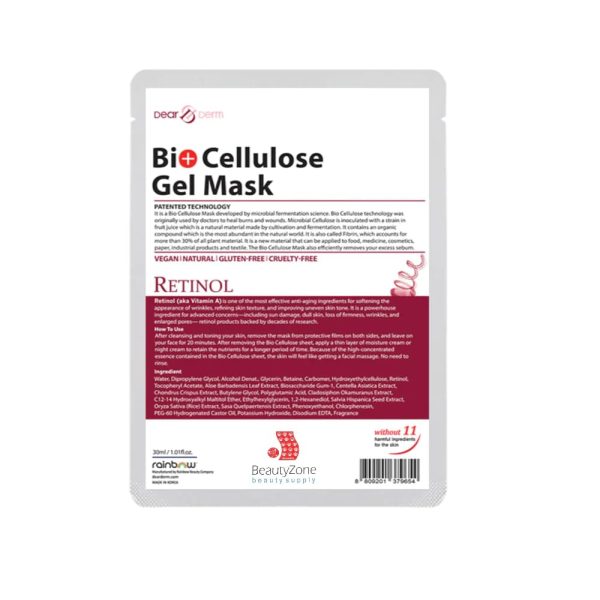 Bio Cellulose Gel Mask - Retinol 1ct
