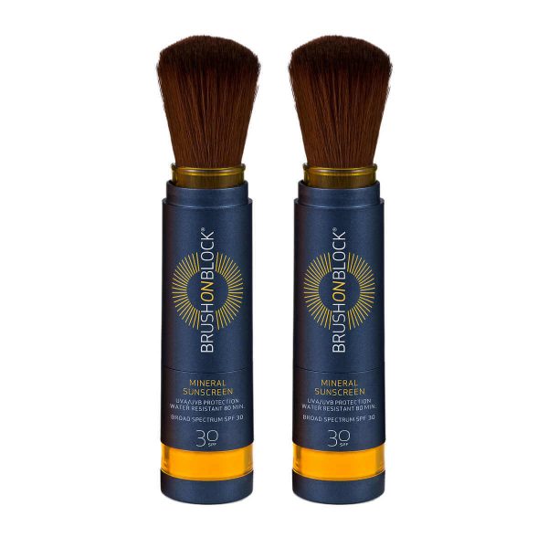 Brush On Block SPF 30 Mineral Powder Sunscreen - 0.12 oz Duo
