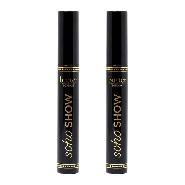 Butter London SOHO Show Lengthening Tube Mascara Duo - 0.3 oz