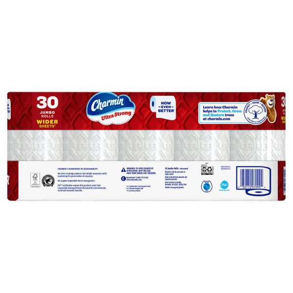Charmin Ultra Strong Bath Tissue - 2-Ply - 220 Sheets - 30 Rolls - Image 3