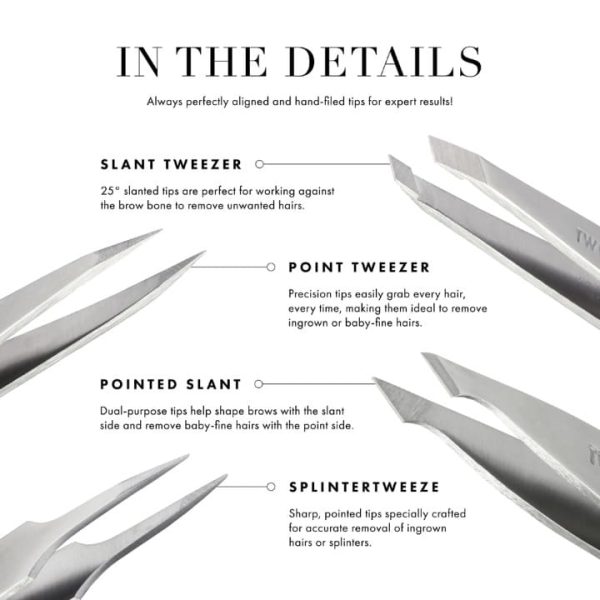 Classic Mini Slant Tweezer 1249-R - Image 5