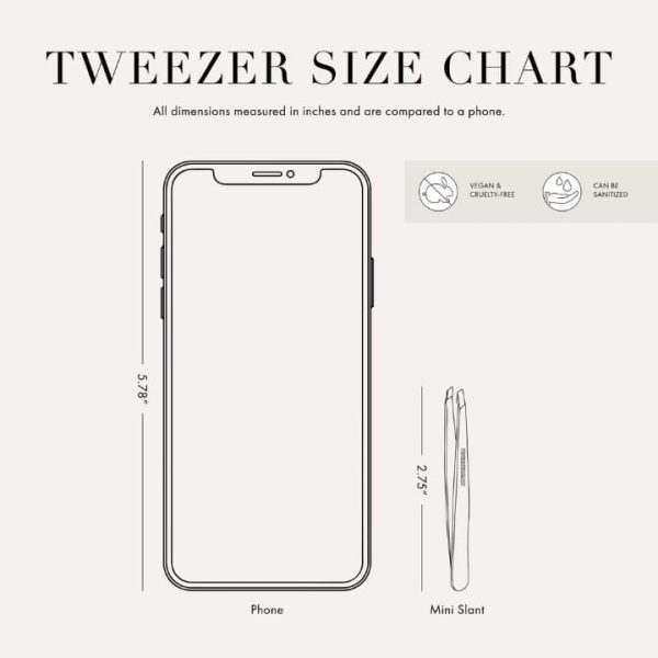 Classic Mini Slant Tweezer 1249-R - Image 6