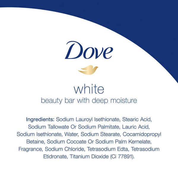 Dove Moisturizing Beauty Bar Soap Original 3.75 oz - 16 Bars - Image 3