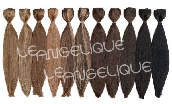 Hair Extensions - Ebony #1 Blackest Black - Image 4