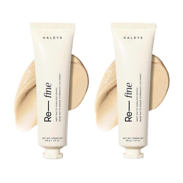 Haleys Beauty Soft Matte Poreless Primer - 1.0 fl oz - 2-pack