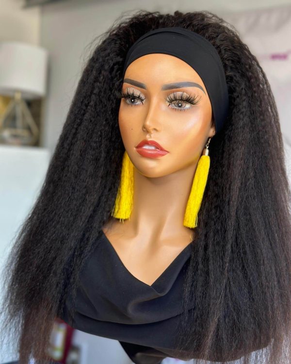 Headband Wig Kinky Straight - Image 4