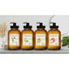 Home and Body Botanical + Herbal Hand Soap Glass Bottles - 8-pack - Image 2