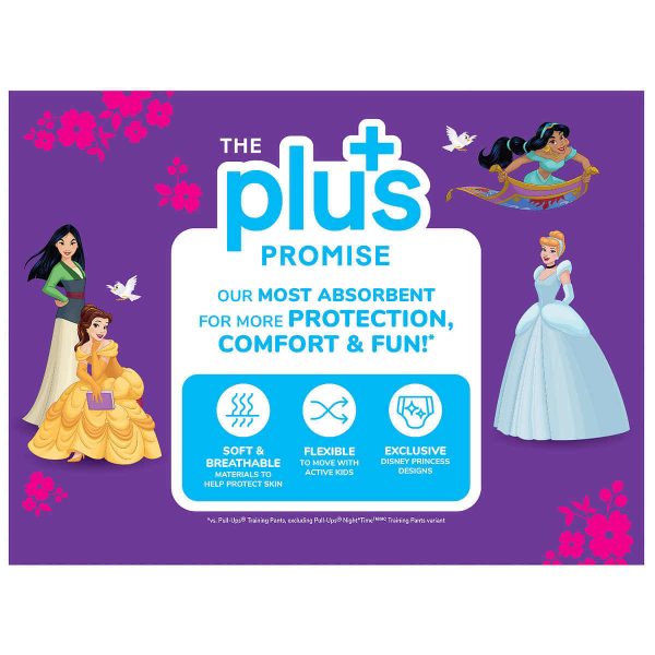 Huggies Pull-Ups Plus Training Pants For Girls - Image 3
