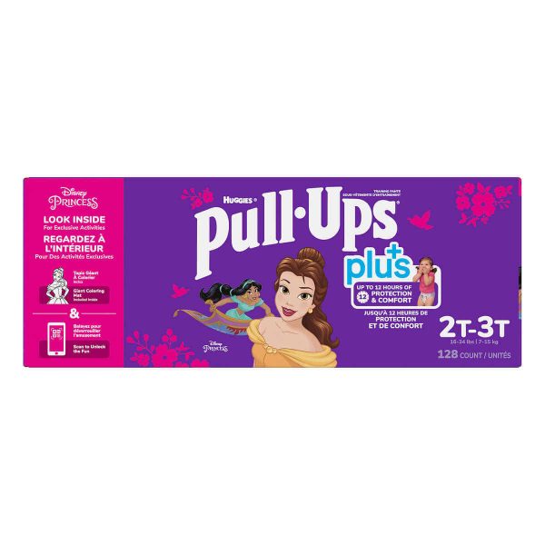 Huggies Pull-Ups Plus Training Pants For Girls - Image 4