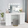 Impressions Vanity Slaystation with Lighted Mirror - Image 2