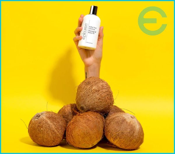 Kukui Nut Coconut Massage & Body Oil - Image 2
