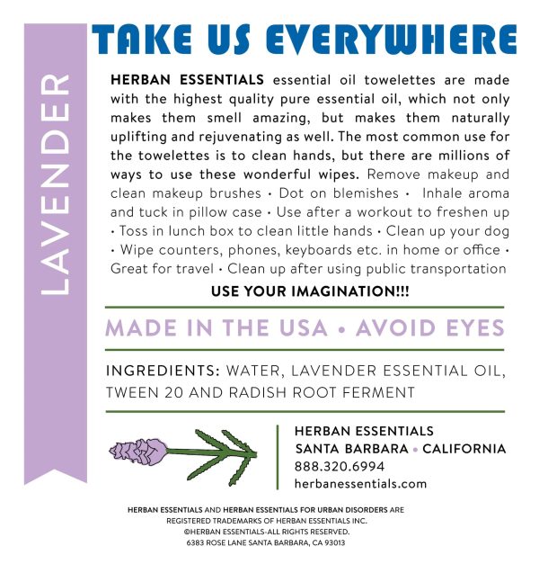 Lavender Towelettes - Image 3