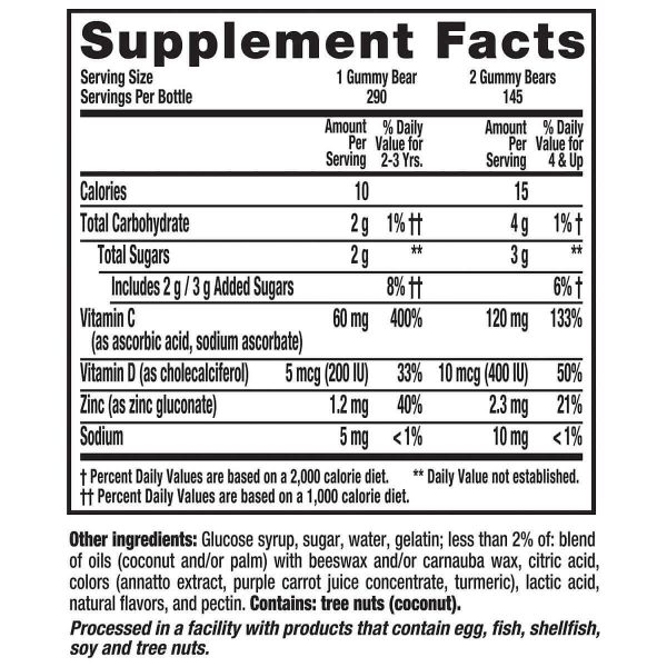 L'il Critters Immune C Gummy Vitamin - 290 count - Image 2