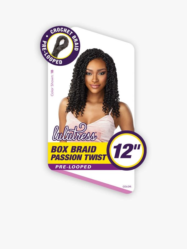 Lulutress Crochet Box Braid Passion Twist 12" - Image 3