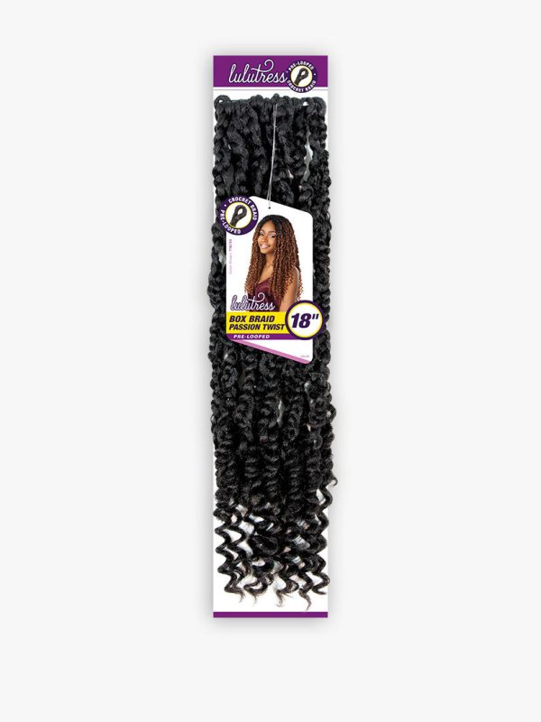 Lulutress Crochet Box Braid Passion Twist 18" - Image 3