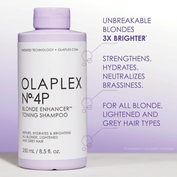 Nº.4P Blonde Enhancer™ Toning Shampoo 8oz - Image 2