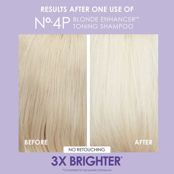 Nº.4P Blonde Enhancer™ Toning Shampoo 8oz - Image 5