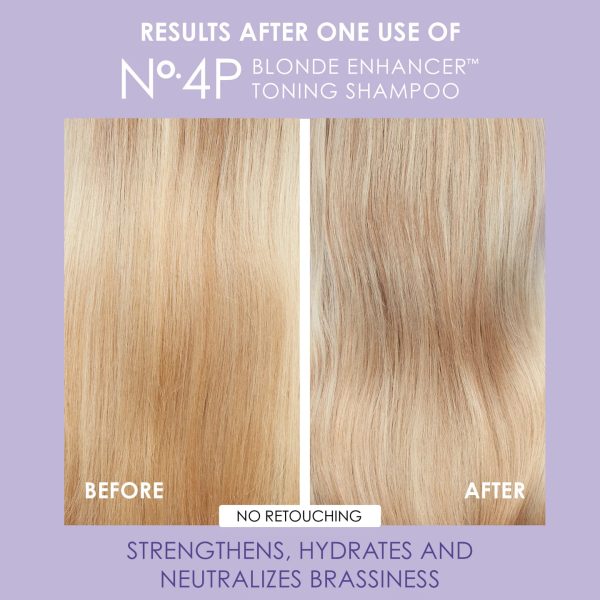 Nº.4P Blonde Enhancer™ Toning Shampoo 8oz - Image 6