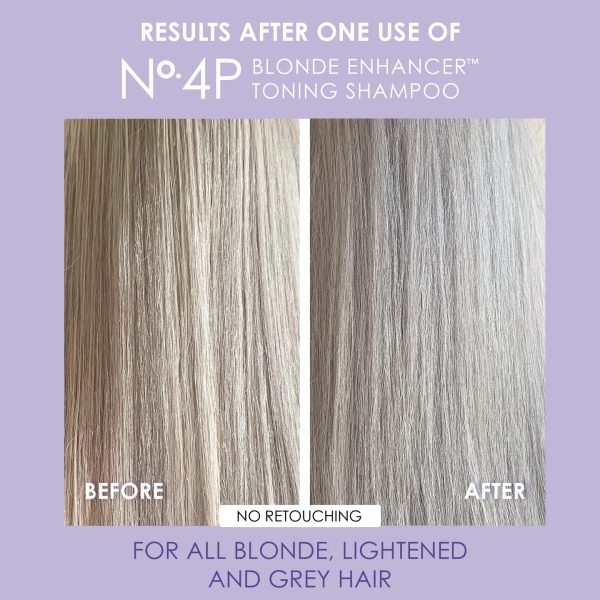 Nº.4P Blonde Enhancer™ Toning Shampoo 8oz - Image 7