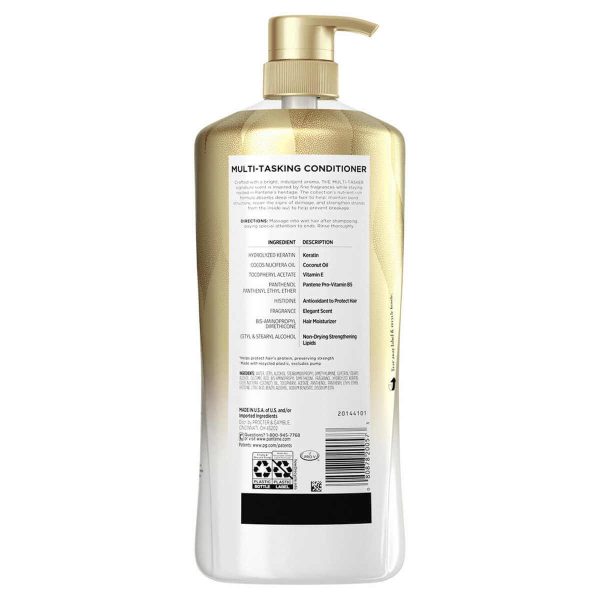 Pantene Multi-Tasker 10 Conditioner - 38.2 fl oz - Image 2