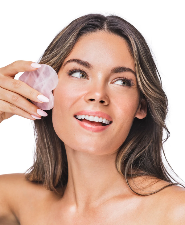 Rose Quartz Gua Sha - Image 3