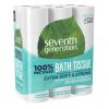 Seventh Generation 100% Recycled 2-Ply Bath Tissue - 240 Sheets - 24 Rolls