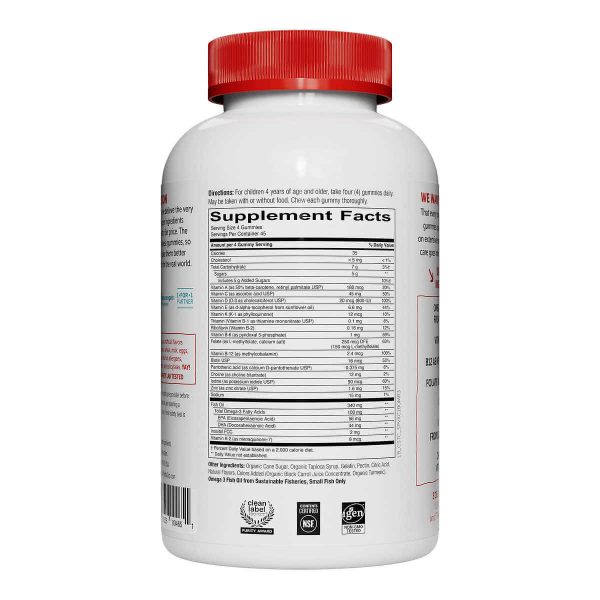SmartyPants Kids Formula Multivitamin - 180 Gummies - Image 2