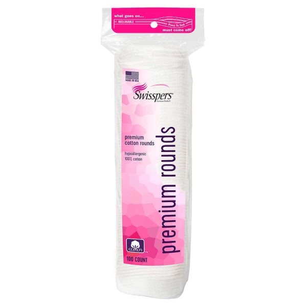 Swisspers Premium Hypoallergenic Cotton Rounds - 900-count - Image 2