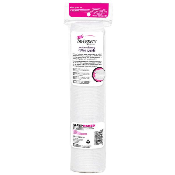 Swisspers Premium Hypoallergenic Cotton Rounds - 900-count - Image 3