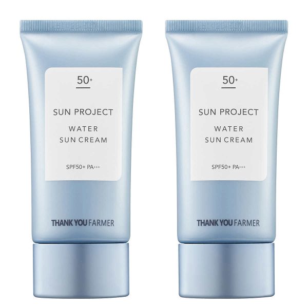 Thank You Farmer Sun Project Water Sun Cream SPF 50+ 1.75 fl oz - 2-pack
