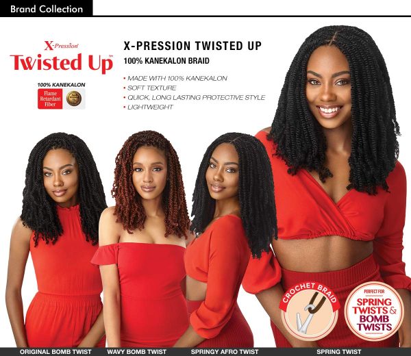 Twisted Up Springy Afro Twist 3x - Image 5