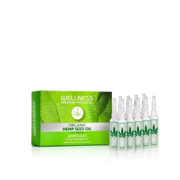Wellness Premium Products Hemp Seed Intensive Ampoule Set