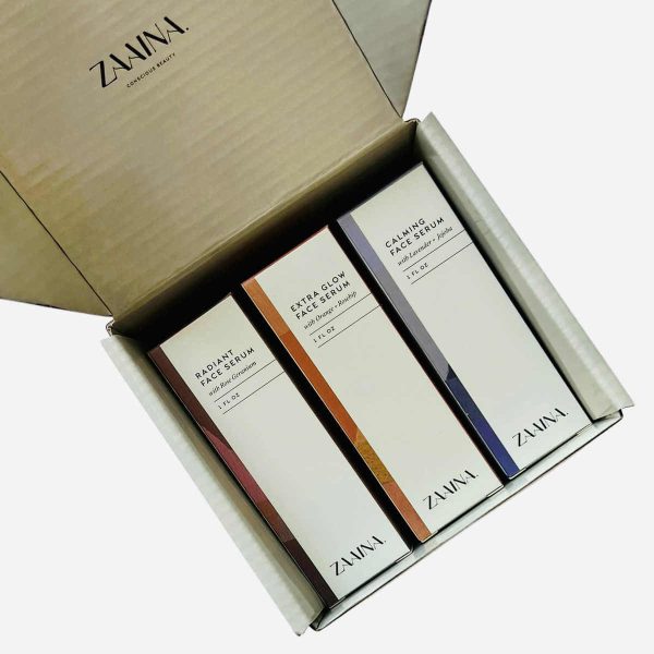 ZAAINA Radiant Glow Face Serum Trio - 1 fl oz each - Image 5
